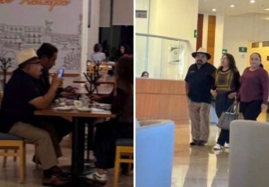 Ramos Alor Delegado del IMSS-Bienestar y Secretaría de Salud en Veracruz son vistos en clínica privada Los Ángeles