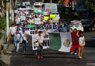 Protestan trabajadores del CAE por falta de insumos y medicamentos; señalan suspensión de cirugías