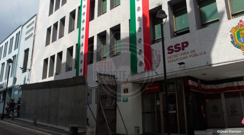 Blindan Torre de SSP tras altercado con manifestantes