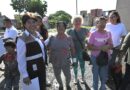 Rescata Rosa María vialidad de Palma Real afectada por fugas de agua que Grupo MAS no ha atendido