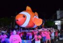 Alvarado vive su Mojiganga con desfile de 32 figuras gigantes