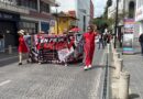 Trabajadores del IMSS marchan en Xalapa; exigen mejores condiciones laborales