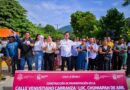 Inaugura alcalde Rafa Fararoni pavimentación de arteria principal en Chuniapan de Arriba