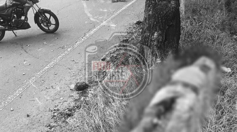 Fallece motociclista tras accidente en Ruiz Cortines